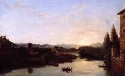 Thomas Cole View of the Arno France oil painting reproduction